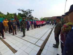 Kapolsek Dramaga Bersama Forkompincam Laksanakan Apel Gabungan Lanjut Giat OPSIH (Operasi Bersih) Tingkat Kecamatan Dramaga.