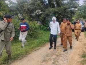 Wabub Jaro Ade Sidak Bendungan Bongas, Dorong Untuk Percepatan Perbaikan Irigasi Untuk 80 Hektare Sawah di Nanggung.