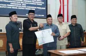 DPRD Kabupaten Sukabumi Gelar Rapat Paripurna Ke-24, Bahas Pertanggungjawaban APBD 2024 dan Dana Cadangan Pilkada 2029