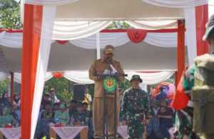 Ketua DPRD Dampingi Bupati Sukabumi pada Pembukaan TMMD ke-125 di Desa Langkapjaya