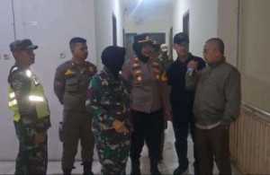 Kapolsek Dramaga Bersama Forkompincam Laksanakan Apel Gabungan KRYD, Libas Penyakit Masyarakat Ditempat Penginapan.