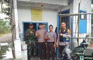 Sinergitas TNI-POLRI, Bhabinkamtibmas dan Babinsa Sambangi Warga Desa Tugu Jaya