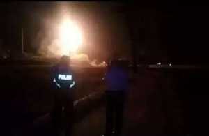 Api Ledakan Sumur Gas di Subang Berhasil Dipadamkan