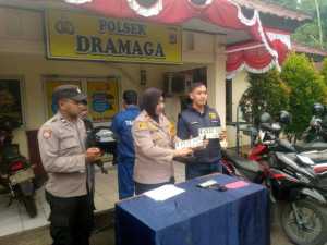 Gercep Polsek Dramaga Berhasil Ungkap Kasus Curanmor Diparkir Gymnasium institut Pertanian Bogor (IPB)