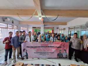 Sinergi TNI-POLRI Beri Penyuluhan Kenakalan Remaja di MTs Daarul Falah Citeureup