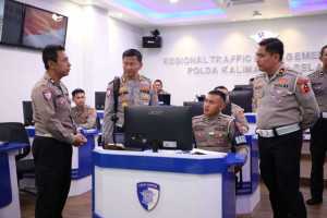 Penyerahan RTMC Beserta Uji Fungsi Dan Pelatihan Operator Dari Korlantas Polri Kepada Ditlantas Polda Kalsel