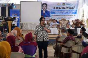 Sosialisasi Program Makan Bergizi Gratis Bersama Mitra Kerja BGN di Desa Karya Makmur SumSel