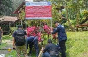 Lakukan Pelanggaran Serius, 4 Hotel Bintang 3 di Puncak Bogor Disegel KLH