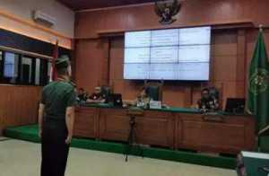 Kasus Sabung Ayam di Lampung, Peltu Yun Herry Lubis Divonis 3,5 Tahun Penjara dan Dipecat dari TNI