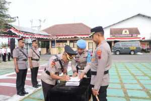 Kapolres Purworejo Pimpin Sertijab Pejabat Utama Kapolres: Akselerasikan Tugas untuk Jawab Persoalan Masyarakat