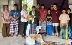 Anggota DPRD Dadang Hermawan Tinjau Lokasi Kebakaran Asrama Putra Ponpes Al Kahfi