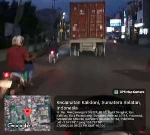 Kinerja Dishub Sumsel Dipertanyakan, Truk Angkutan Berat Bebas Melintas di Jalan Protokol