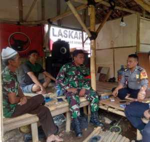 Bhabinkamtibmas dan Babinsa Bersinergi, Warga Pasir Jaya Dapat Edukasi Kamtibmas dan TPPO