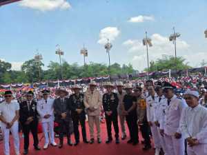 Kapolres Bogor Bersama Forkopimda Hadiri Pesta Rakyat HUT RI ke-80 di Babakan Madang Bogor