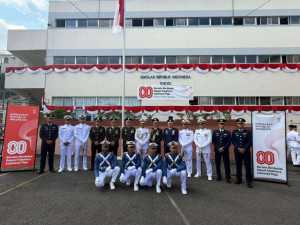 Dandim 1016/Plk Mengikuti Upacara Detik2 proklamasi di Tokyo Jepang, Dalam Rangka Sesko TNI