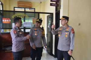 Kapolres Bogor Laksanakan Pengecekan ke Polsek Sukamakmur