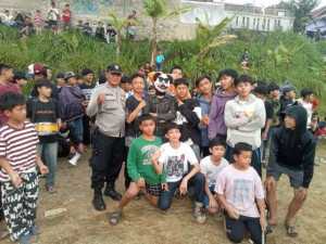 Bhabinkamtibmas Polsek Ciawi Polres Bogor Sambang Kamtibmas ke Anak Remaja dan Tokoh Pemuda