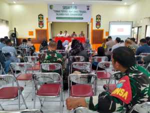 Pentingnya Penataan Peternakan, Anggota Kodim 1016/Plk Hadiri  Sosialisasi Cara Beternak