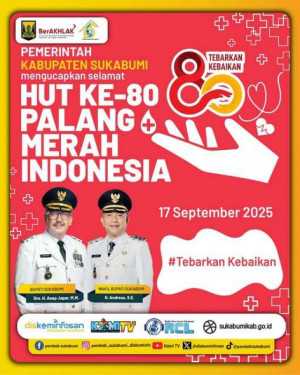 Selamat HUT Ke 80 Palang Merah Indonesia "Tebar Kebaikan Untuk Semua"