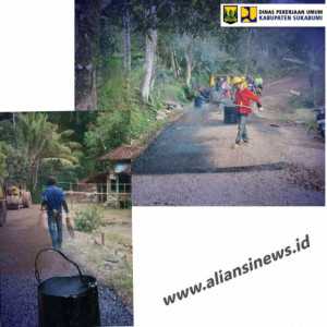 Dinas Pekerjaan Umum Kabupaten Sukabumi Gencar Perbaiki Jalan, Fokus di Ruas Sagaranten Pasirbandung
