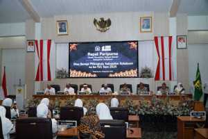 Gubernur Jawa Barat Hadiri Rapat Paripurna Milangkala ke-155 Kabupaten Sukabumi