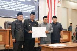 DPRD Kabupaten Sukabumi Gelar Paripurna Penetapan Hasil Evaluasi Gubernur Jabar atas Perubahan APBD 2025