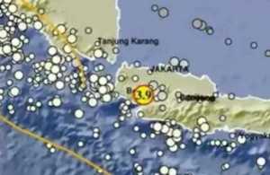 Baru Saja Gempa Sukabumi M 3.9 Sore Hari Ini, Sangat Terasa di Bogor