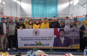 Ketua DPRD Kabupaten Sukabumi Budi Azhar Gelar Reses ke-3 di Kecamatan Pabuaran