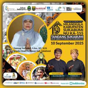 Dinas Perikanan Kabupaten Sukabumi Mengucapkan Selamat Hari Jadi Sukabumi Ke 155