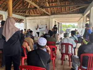 Dinas Perikanan Kabupaten Sukabumi Gelar Sosialisasi dan Percepatan Pembangunan Kampung Nelayan Merah Putih (KNMP) Ciwaru