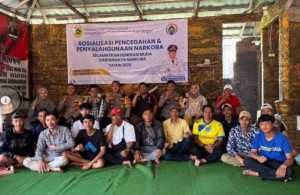 Kapolsek Ciawi Cegah Peredaran Narkoba Melalui Sosialisasi dan Himbauan kepada Warga Desa Ciawi Bogor