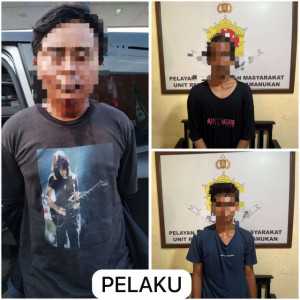 Gercep Polisi Amankan Tiga Pelaku Pengeroyokan Yang Mengakibatkan Korban Meninggal Dunia