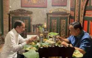 Jokowi bertemu Prabowo dan Bicara Empat Mata di Kertanegara