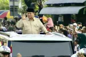 HUT TNI, Prabowo: TNI Tulang Punggung Pertahanan RI