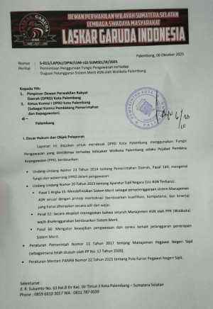 LGI Seret Walikota Palembang ke DPRD: Desak Dewan Gunakan Hak Interpelasi Soal Pelanggaran UU ASN 2023