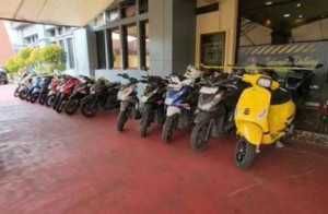 Sindikat Curanmor Antarpulau Dibongkar Polisi, Puluhan Motor Disita