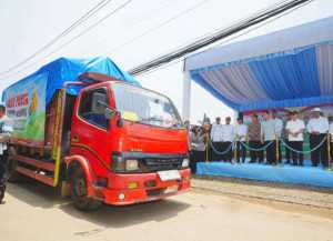 Polda Banten Salurkan 160 Ton Jagung Hasil Panen Jagung Kuartal III Ke Bulog