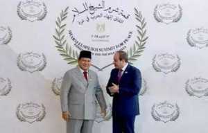 Presiden Mesir Sambut Presiden Prabowo di KTT Perdamaian Gaza