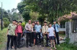 Bhabinkamtibmas Polsek Ciawi Polres Bogor Jalin Silaturahmi Kamtibmas Bersama Pelajar 