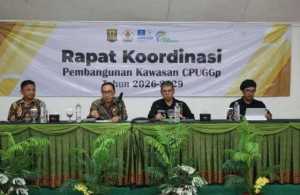 Sekda Sukabumi Buka Rakor Pembangunan Kawasan Ciletuh–Palabuhanratu UNESCO Global Geopark Tahun 2026–2029