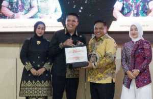 Ketua DPRD Kabupaten Sukabumi Hadiri Acara Pisah Sambut Dandim 0622/Kabupaten Sukabumi