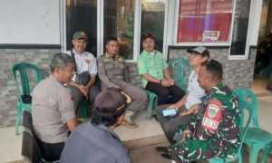 Bhabinkamtibmas Polsek Parung Bersinergi dengan TNI dan Pemerintah Desa Jaga Kamtibmas di Wilayah Binaan