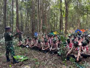 Diksar Saka Wira Kartika Kodim 1016/Plk TA. 2025 Resmi Ditutup