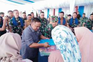 Ketua DPRD Kabupaten Sukabumi Hadiri Peresmian Jembatan Panel Garuda oleh Pangdam III/Siliwangi dan Bupati Sukabumi