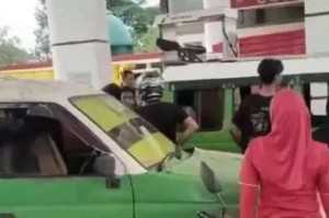 Gegara Serobot Antrean BBM, Sopir Angkot Tewas Ditembak 