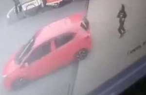 Viral! Brio Merah Kabur usai Isi Bensin di SBPU Tangsel