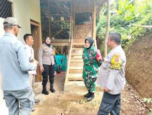 Giat Monitoring Ketapang (Ketahanan Pangan) Oleh Kapolsek dan Danramil Didampingi Bhabinkamtibmas