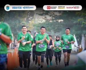 Semarak HUT RI ke-80, Ribuan Peserta Meriahkan Ogan Ilir Fun Run 2025 di Tanjung Senai