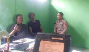 Bhabinkamtibmas Polsek Nanggung, Ajak Warga Jaga Kondusifitas dan Cegah Gangguan Kamtibmas