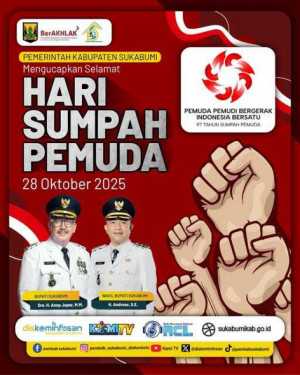 Selamat Hari Sumpah Pemuda 28 Oktober 2025 "Pemuda Pemudi Bergerak, Indonesia Bersatu"